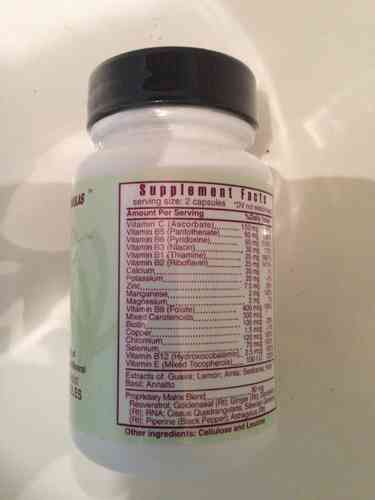 870 Spectra One Whole food capsules