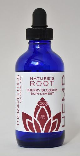 Hemp oil CBD Tincture 4 oz Cherry Blossom flavor 1200
